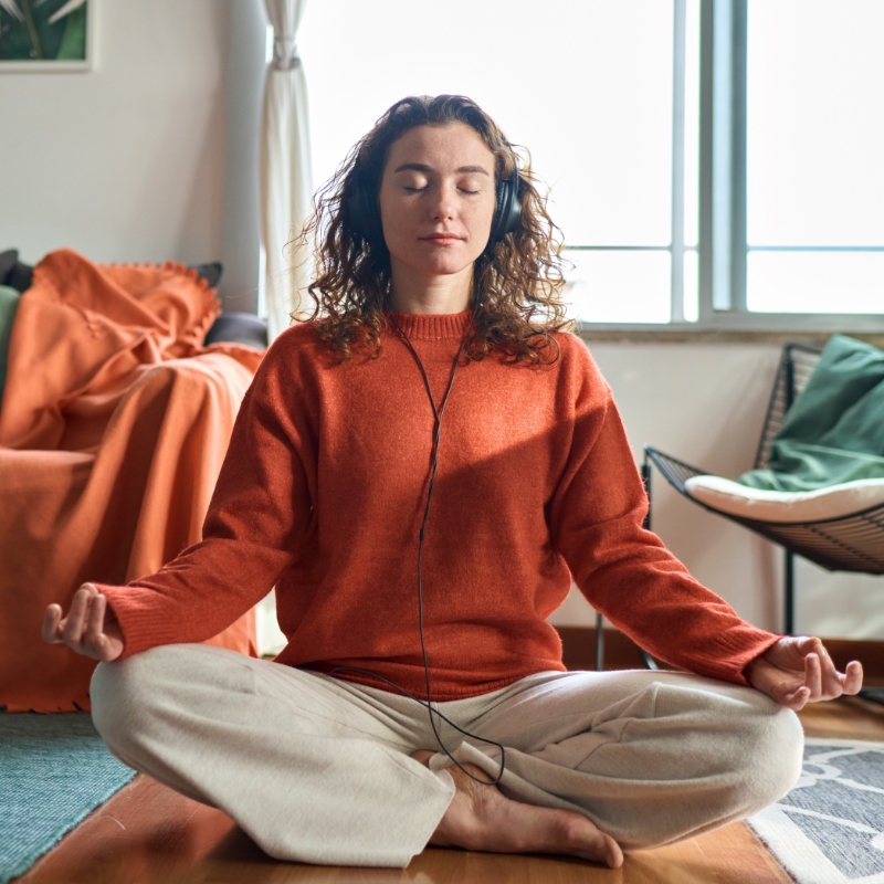 stress free relaxed lifestyle