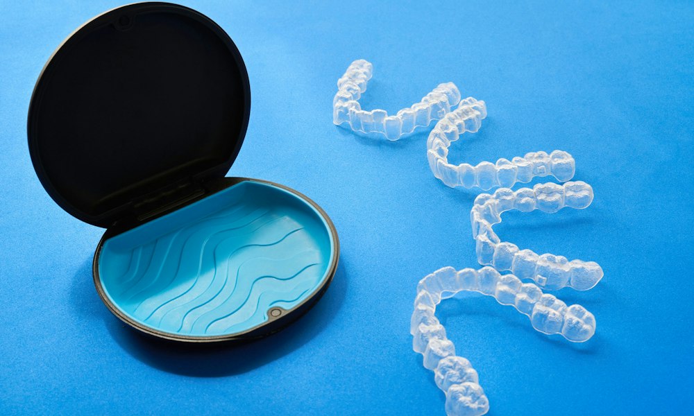 photo of invisalign trays