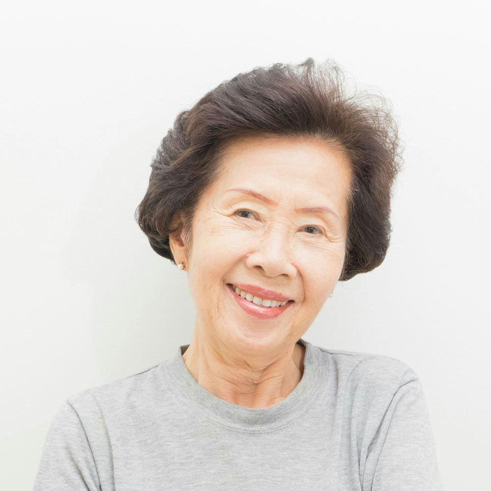 Smiling older woman