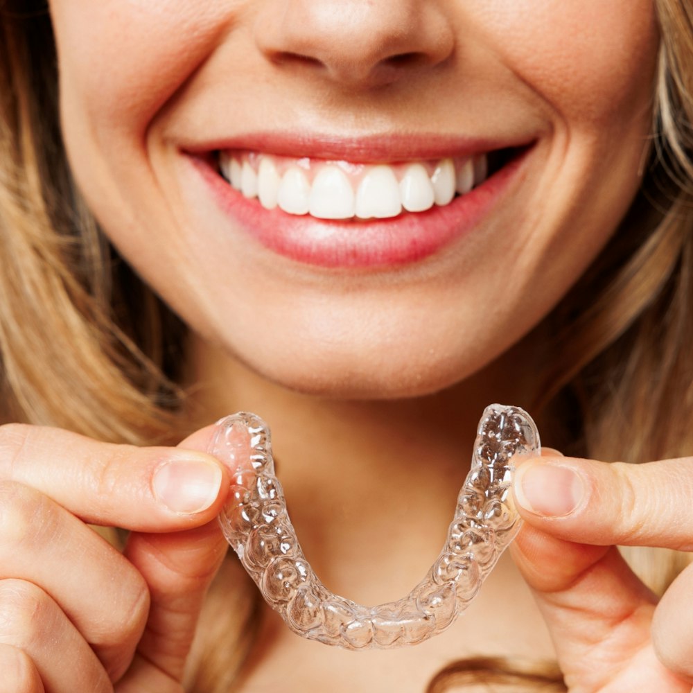 Close up of Invisalign