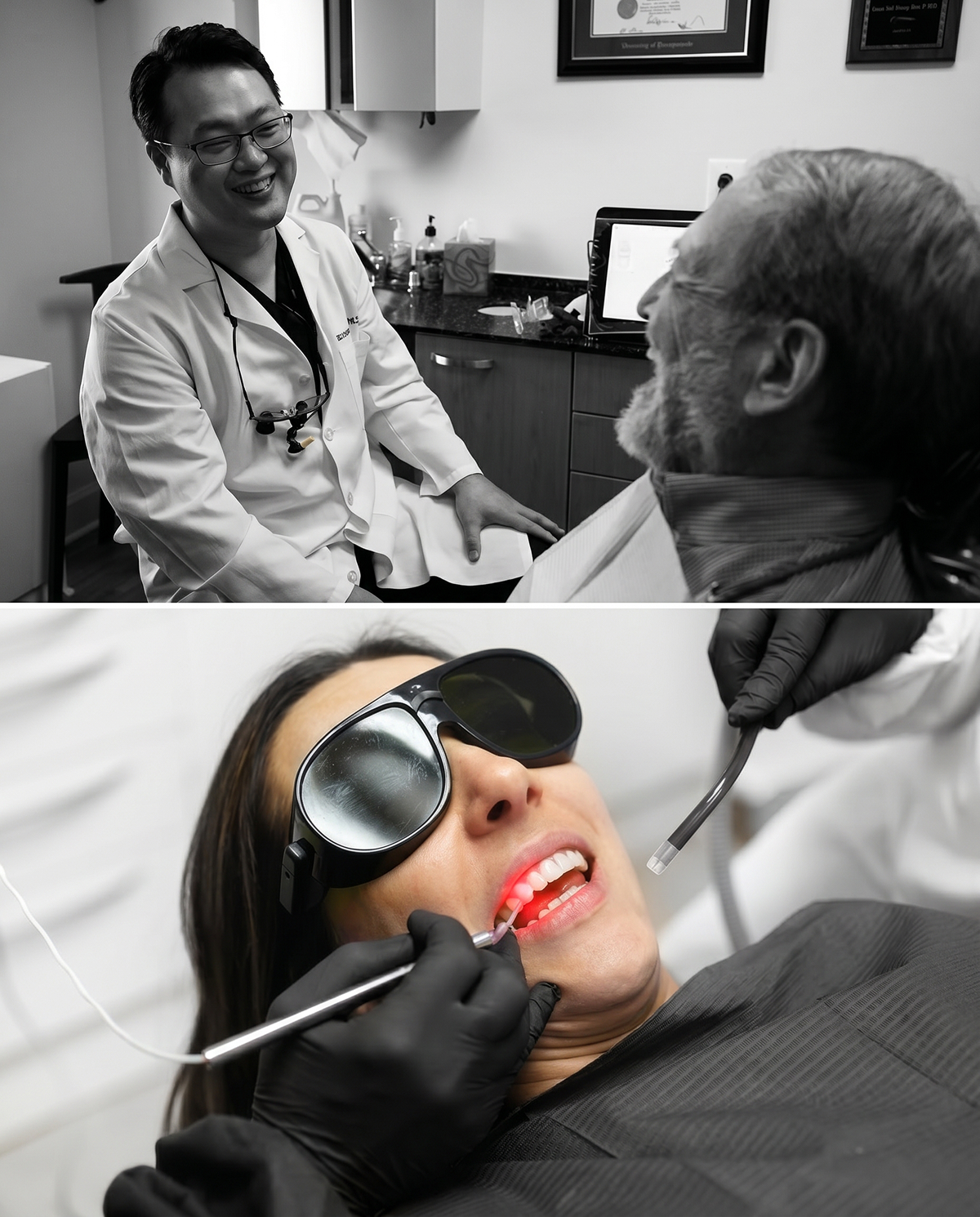 Doctor Han with Patient