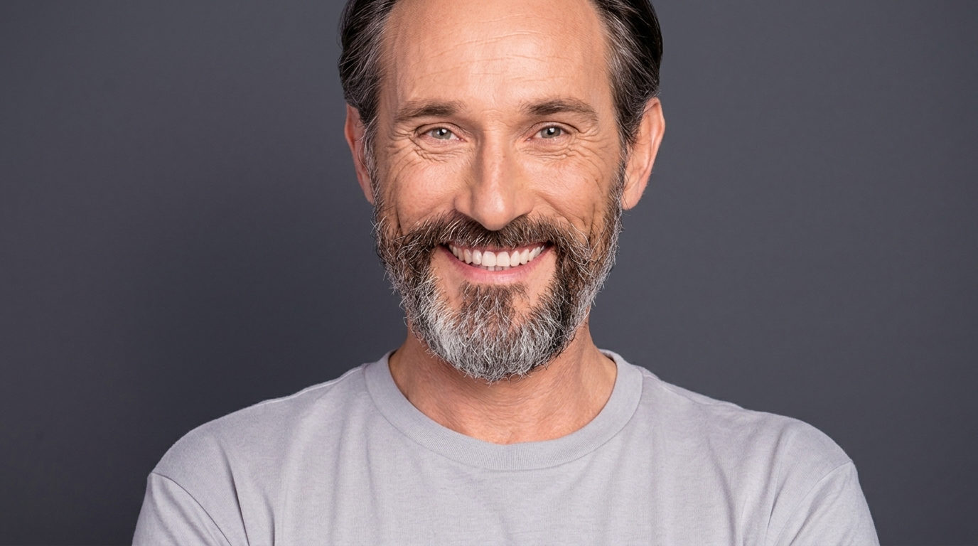 Smiling man