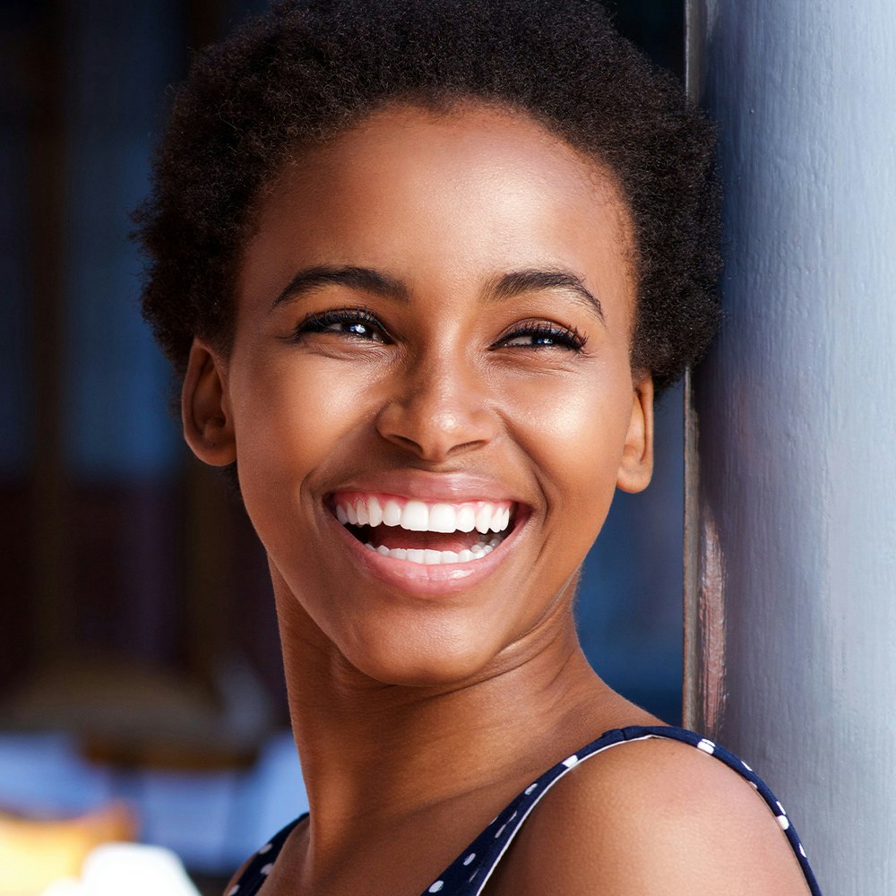 smiling woman