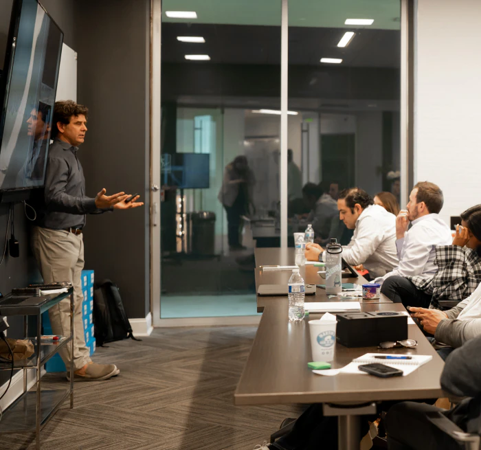 Dr. Thomas Nabors teaching Smile Arte Dental Education Course