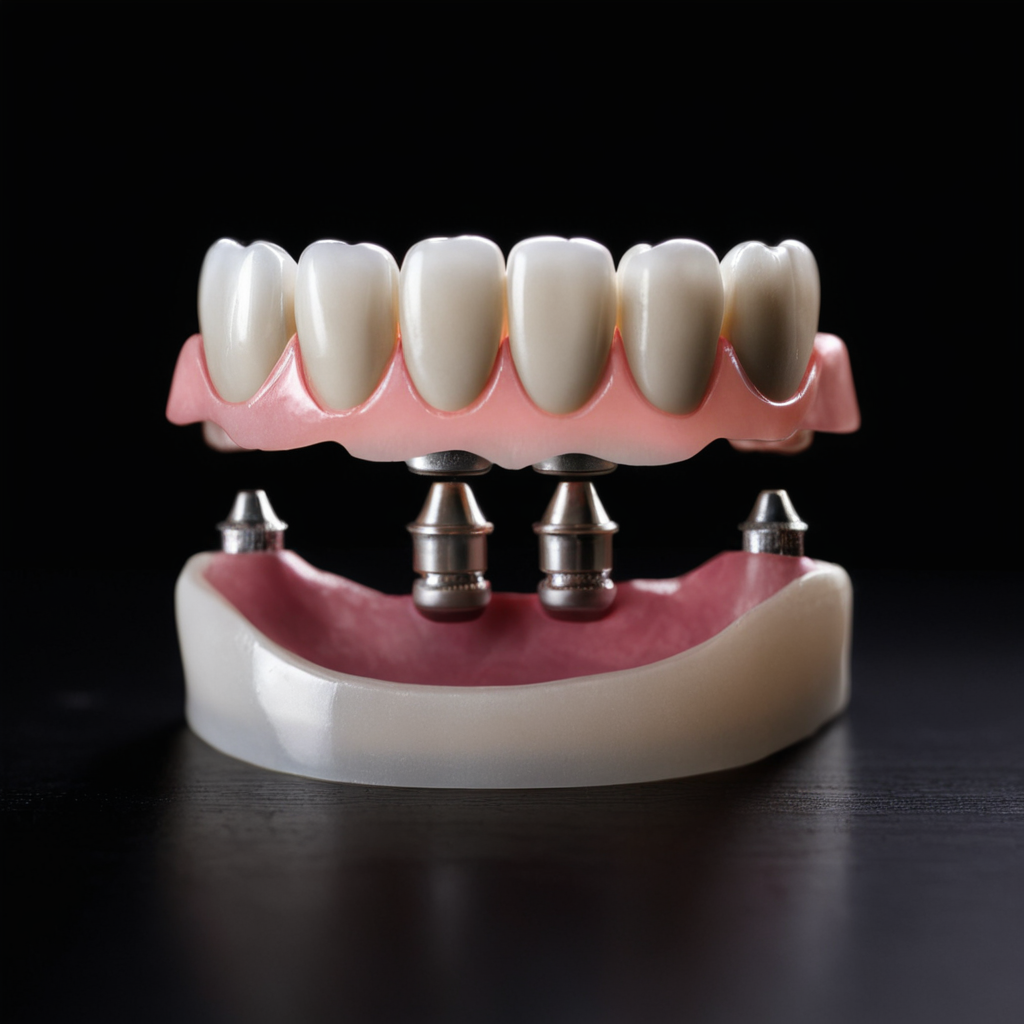 Implant denture