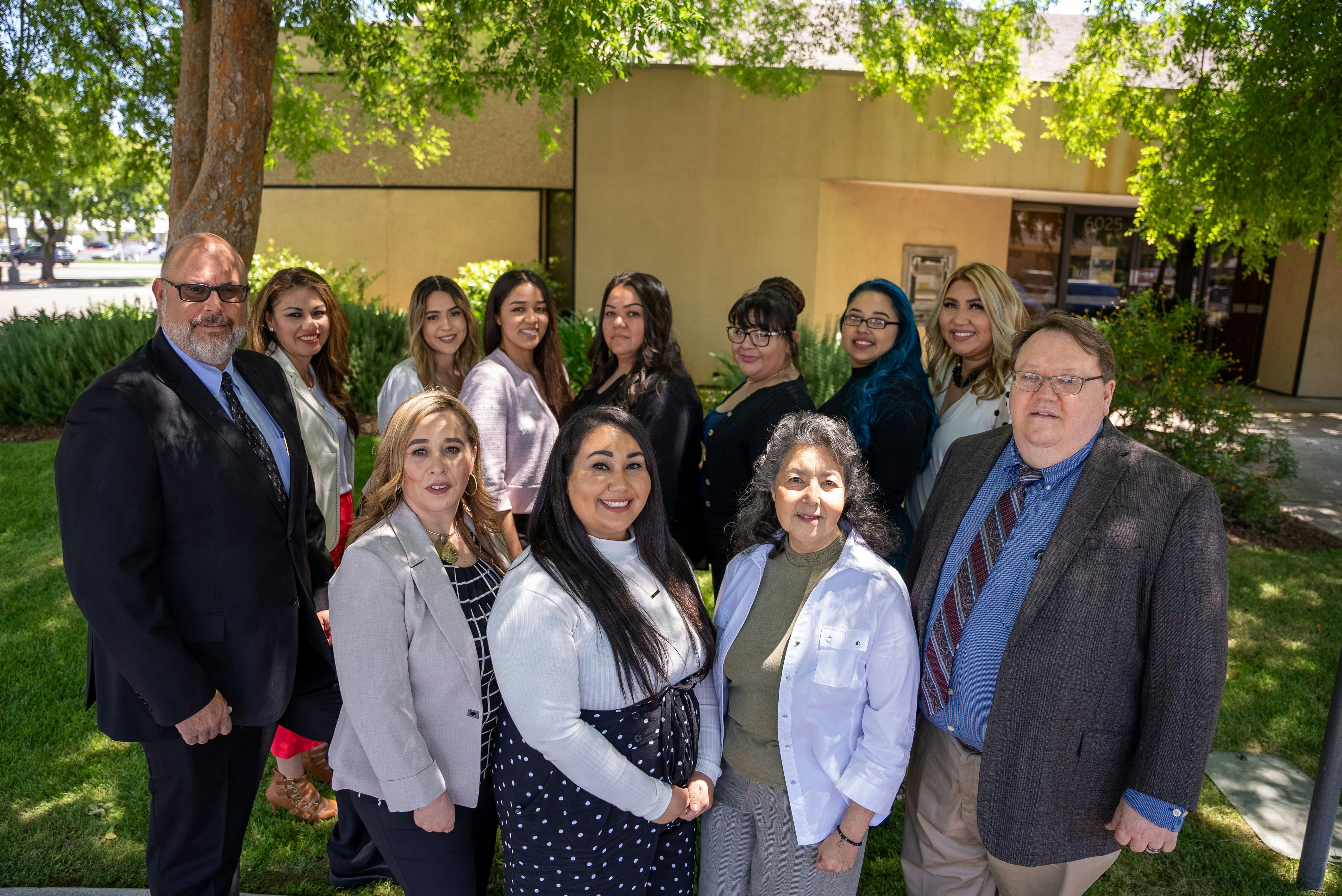 Attorney Gilbert E. Fisher and staff