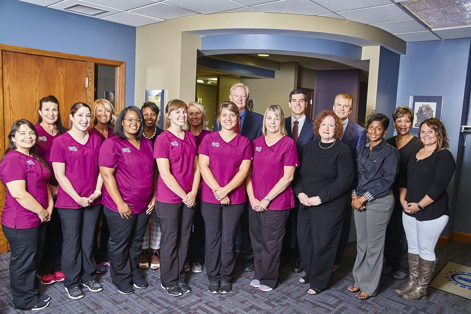 dentistry staff at Harrison Dental Group