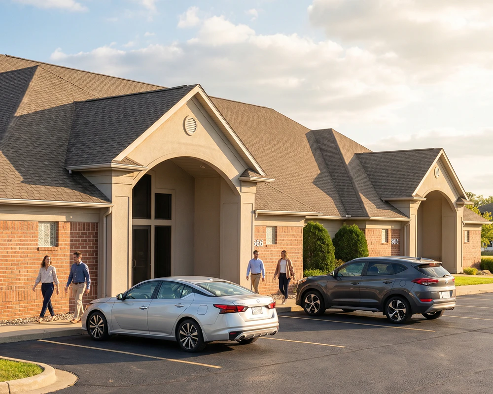 Exterior of the Auburn office