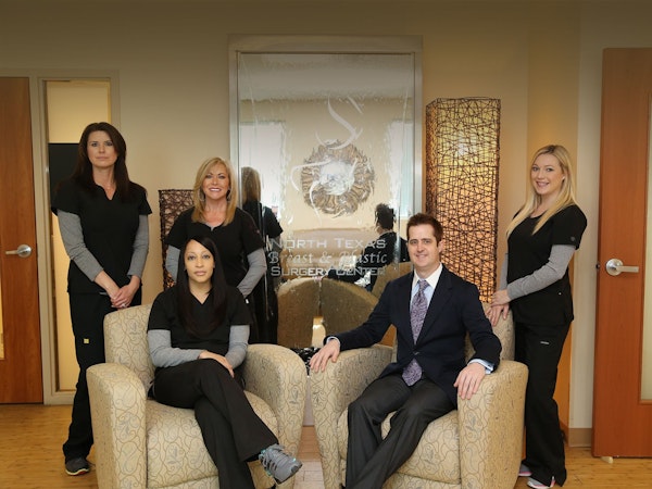 Dr. Bruce Hermann and staff