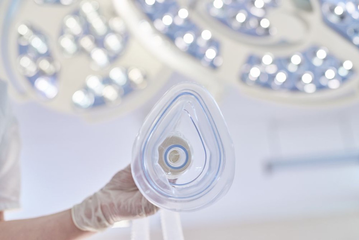 Face mask for anesthesia