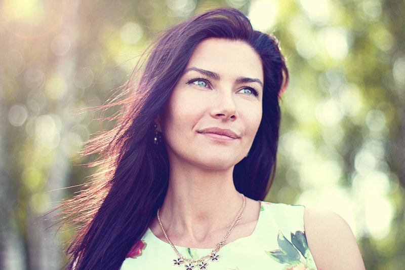 Beautiful, mature woman