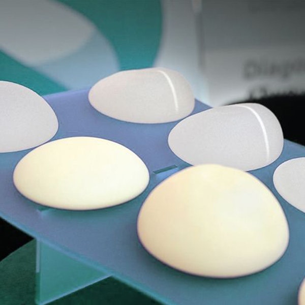selection of breast implants