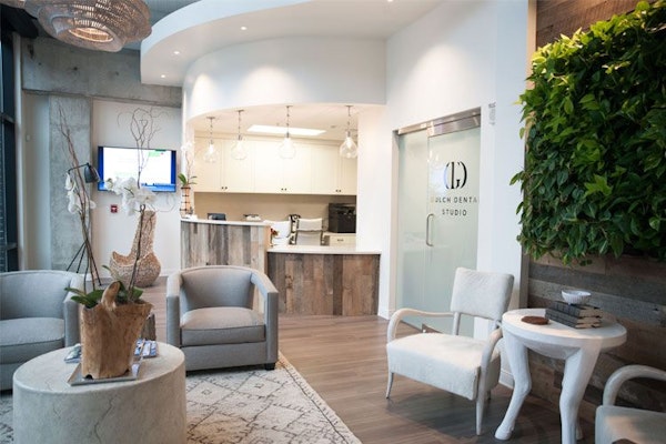 our waiting area in our office