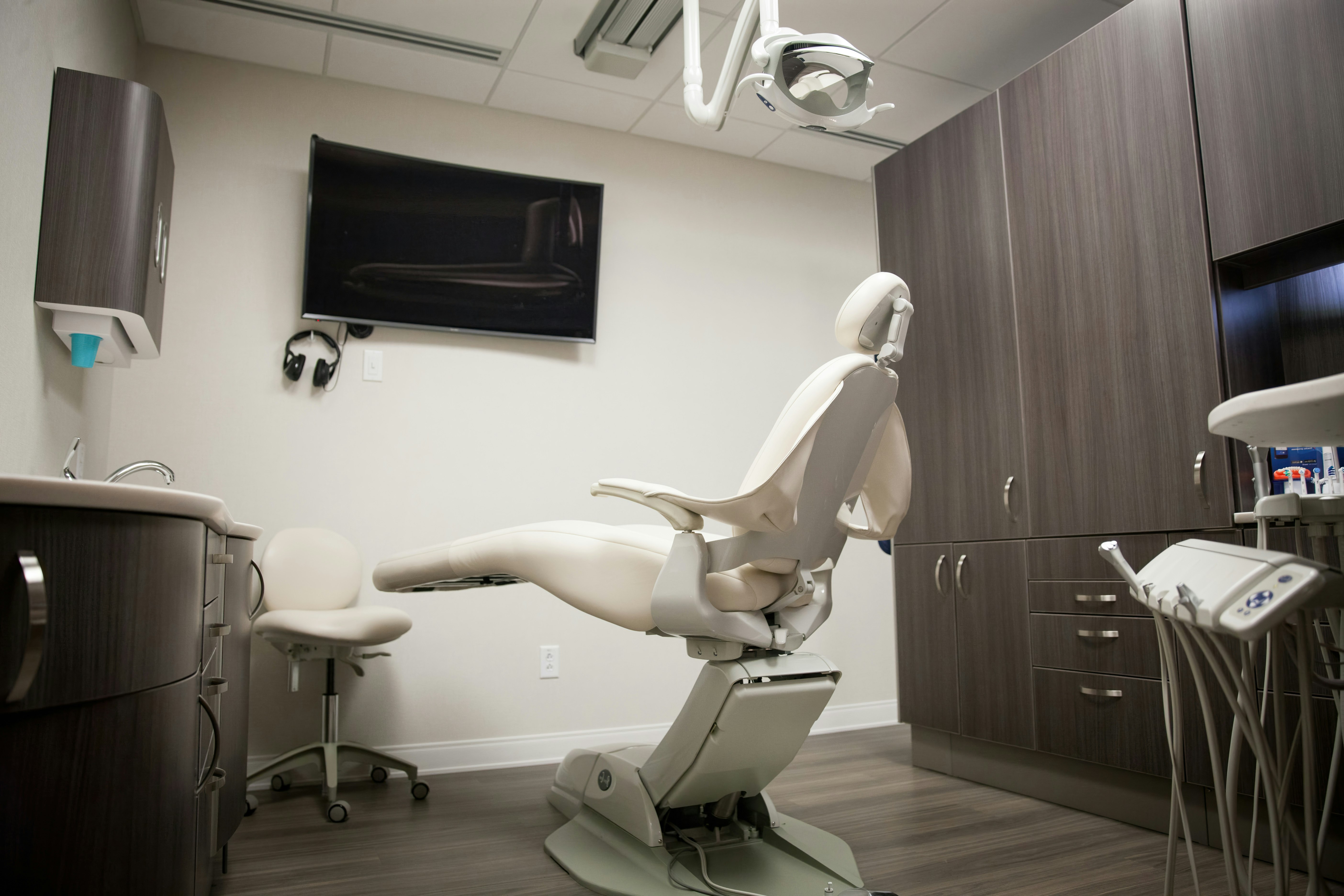 Inside exam room
