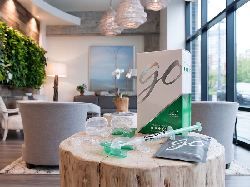 Opalescence® whitening kit on a table