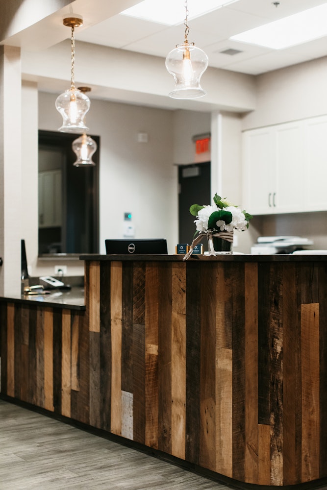 dental office front desk