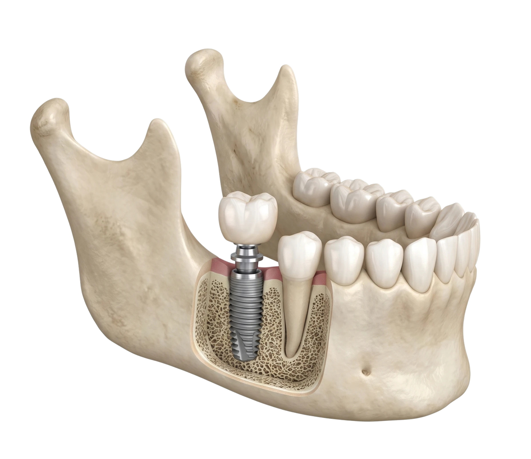 implant-supported crown