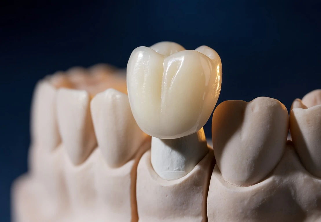 model of a dental crown