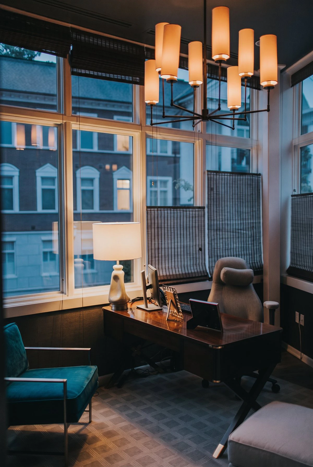soft light in dental office
