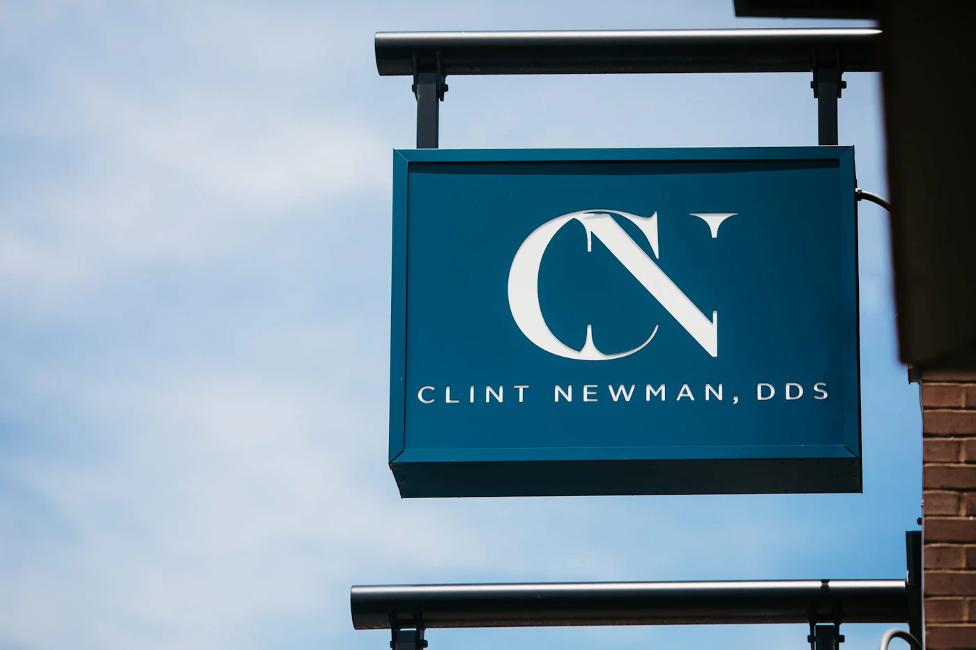 Clint Newman, DDS sign outside the Nashville office