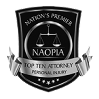 NAOPIA Top Ten Attorney - Personal Injury Seal