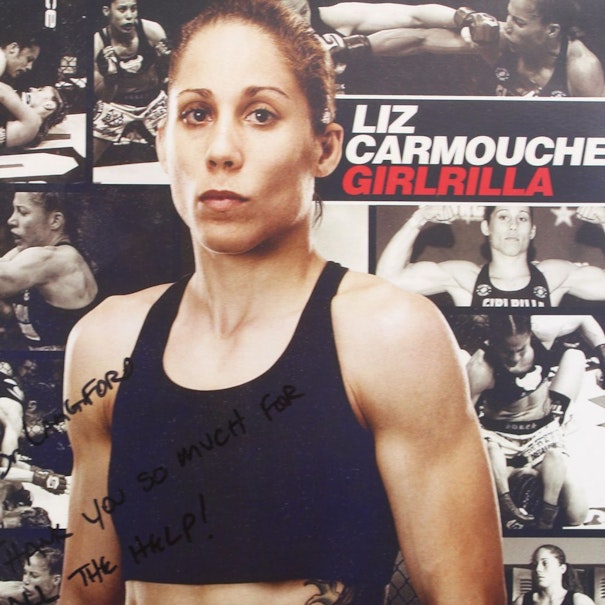 Bust photo of Liz Carmouche.
