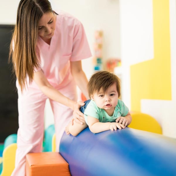 child in physical therapy