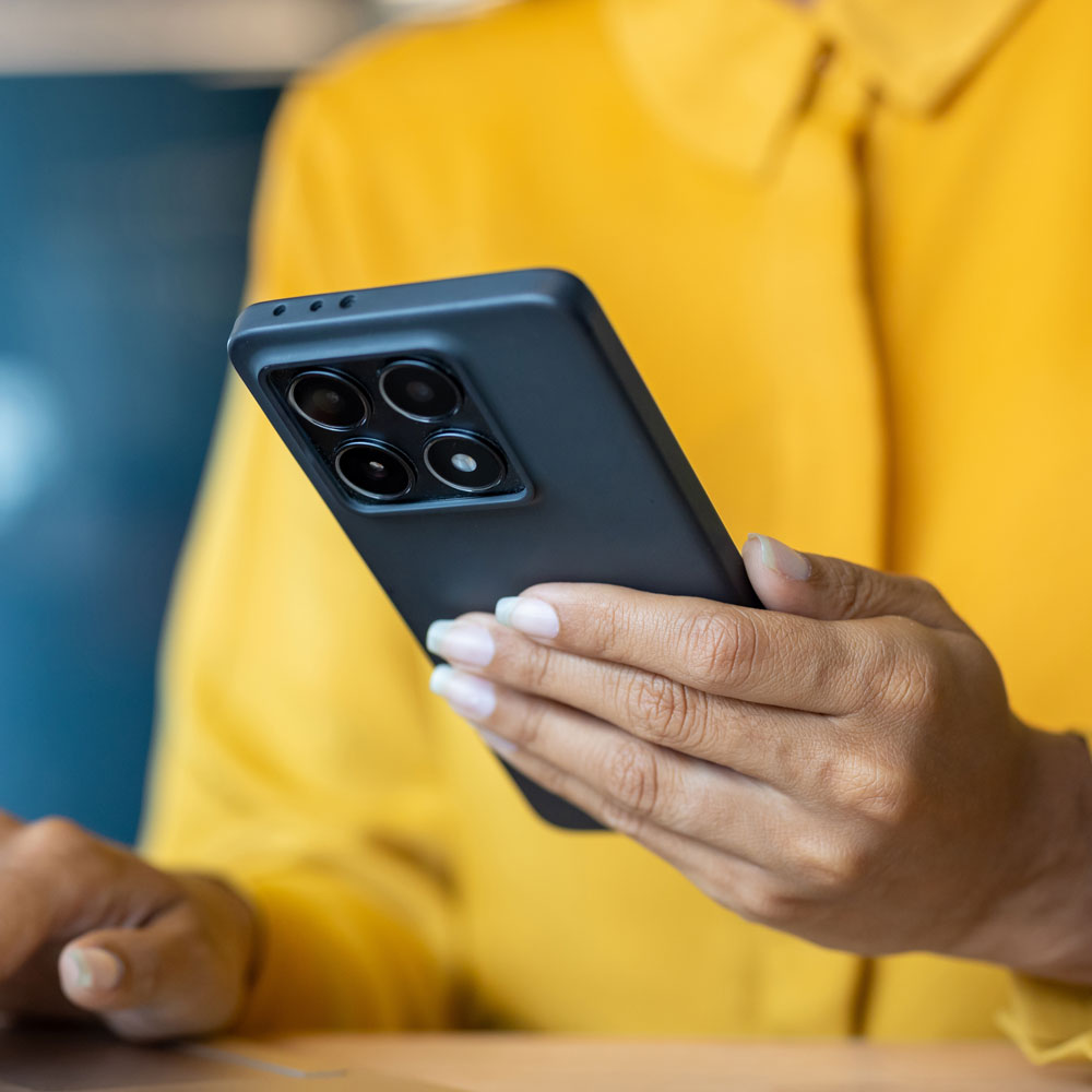 Cellphone closeup