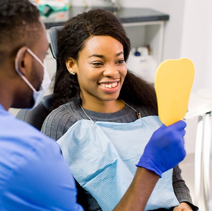 Patient Satisfied With Veneer Treatment