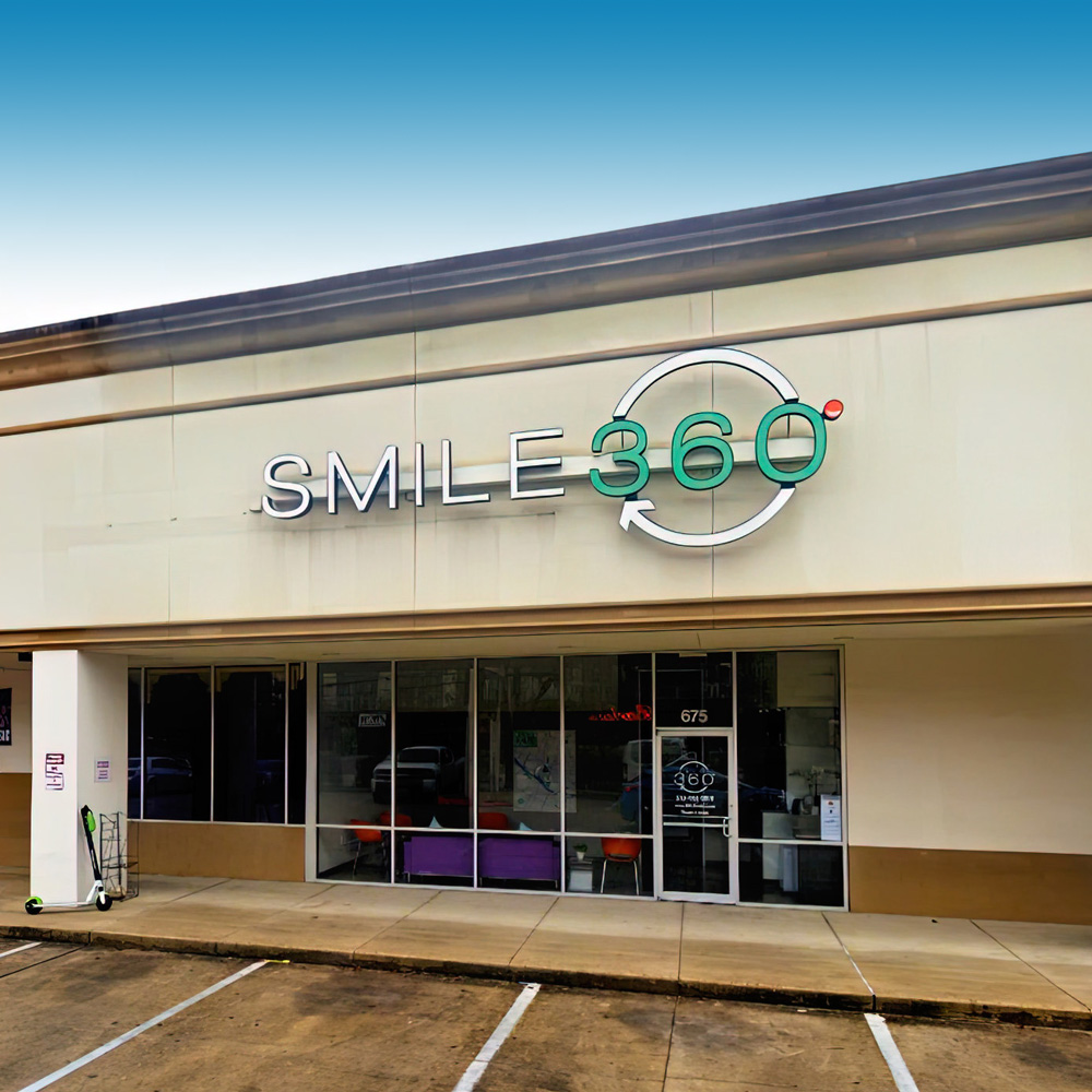 Exterior of Smile 360 Austin Location