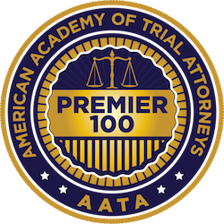 American Academy of Trial Attorneys Premier 100 logo