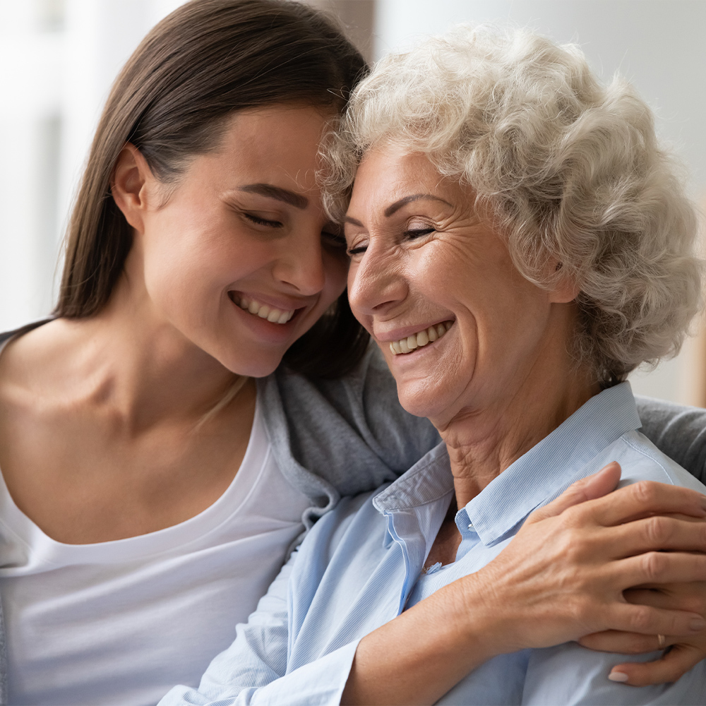 Daughter with older parent