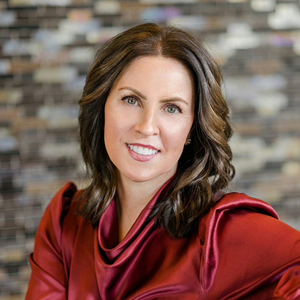 Dr. Sielicki wearing red shirt