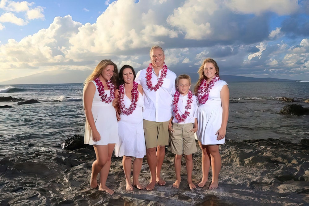 Dr. Sielicki and her family on vacation