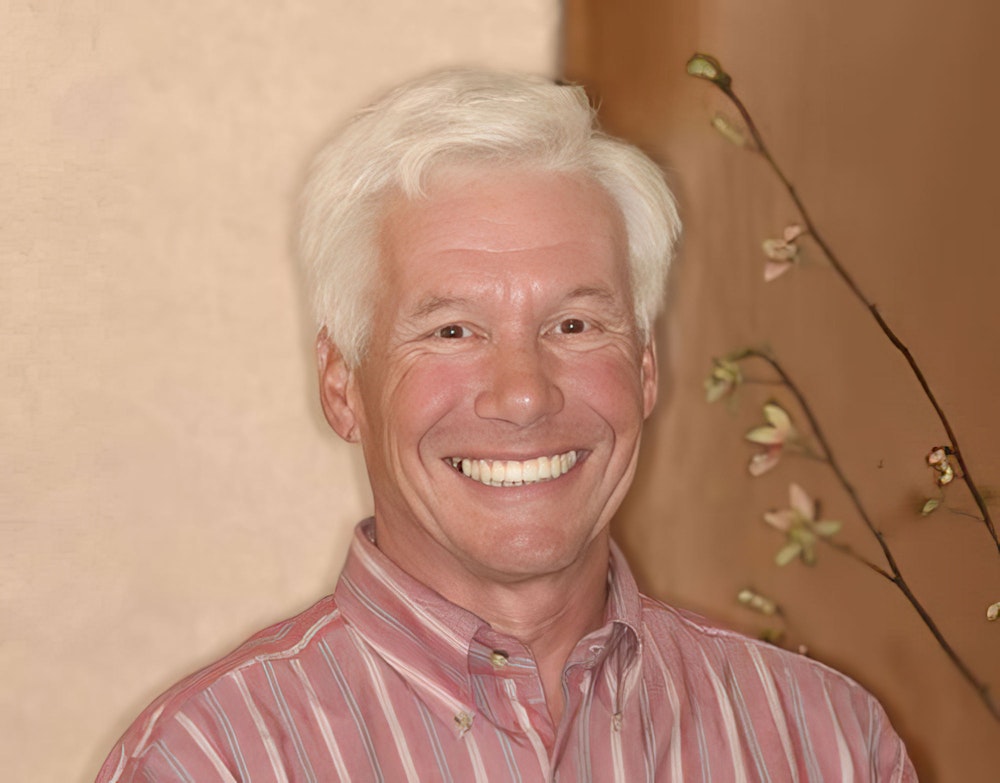 Real patient after a dental bridge