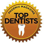 Phoenix Magazine Top Dentists seal