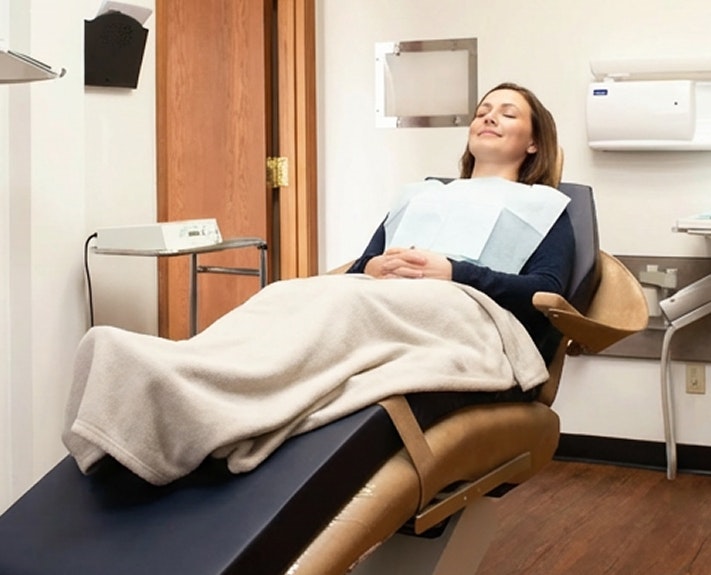 Sedation dentistry patient