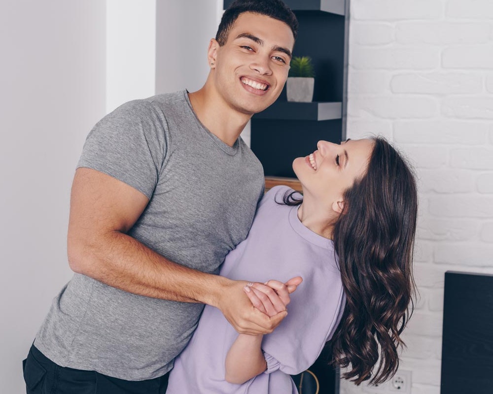 fit-looking man and woman