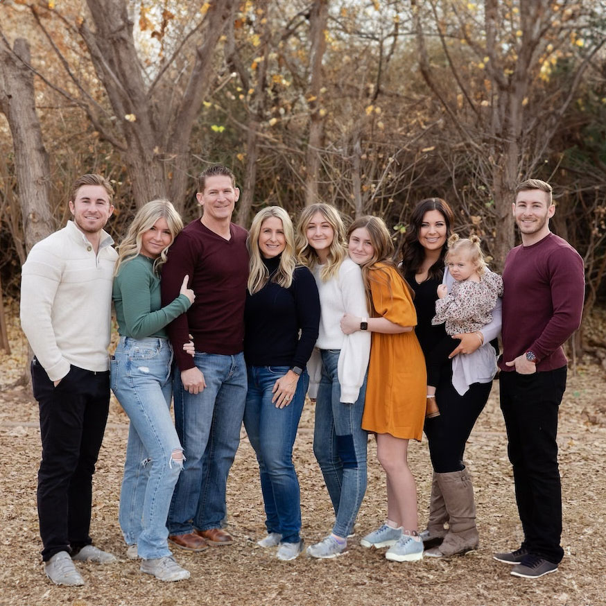 Dr. Martin and family