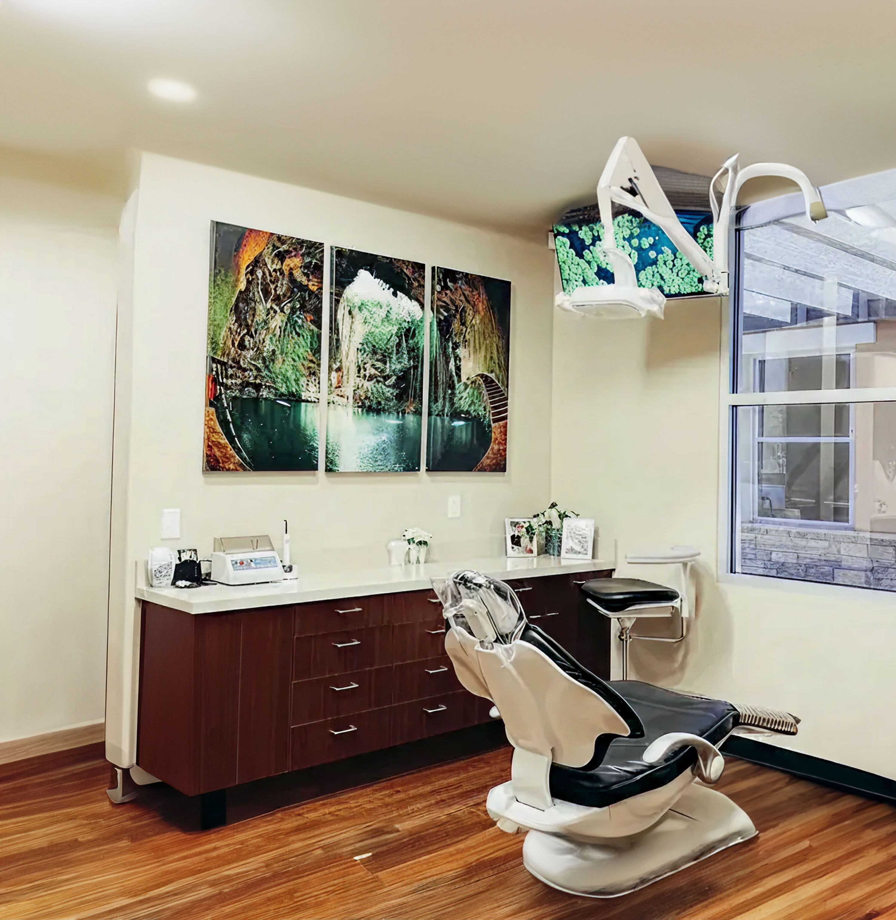 Dental exam room
