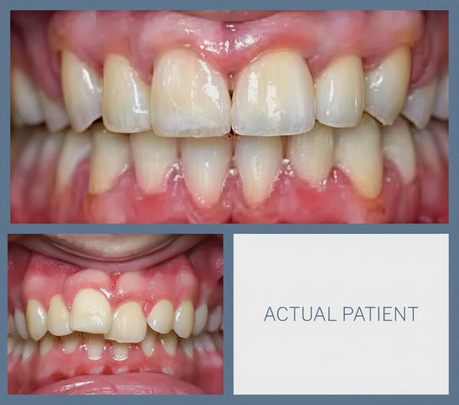 before and after invisalign