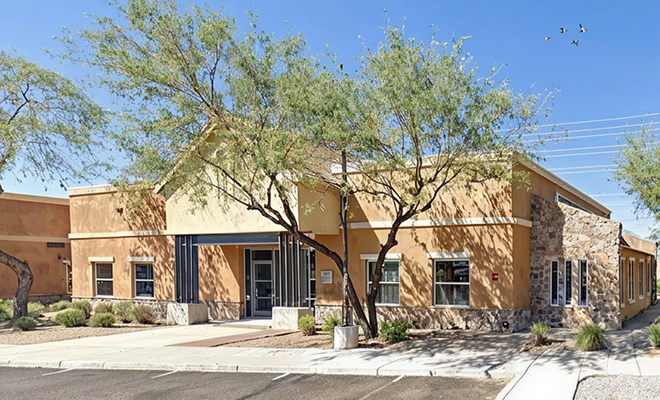 Outside Las Sendas Dental Health