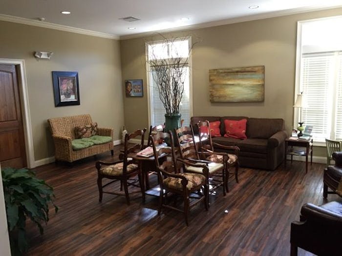 Our office waiting area
