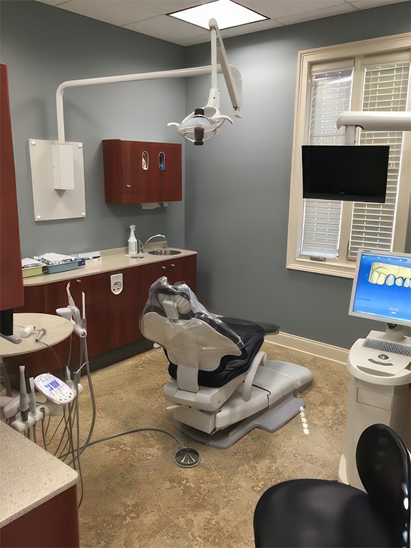 treatment room in CAFD office