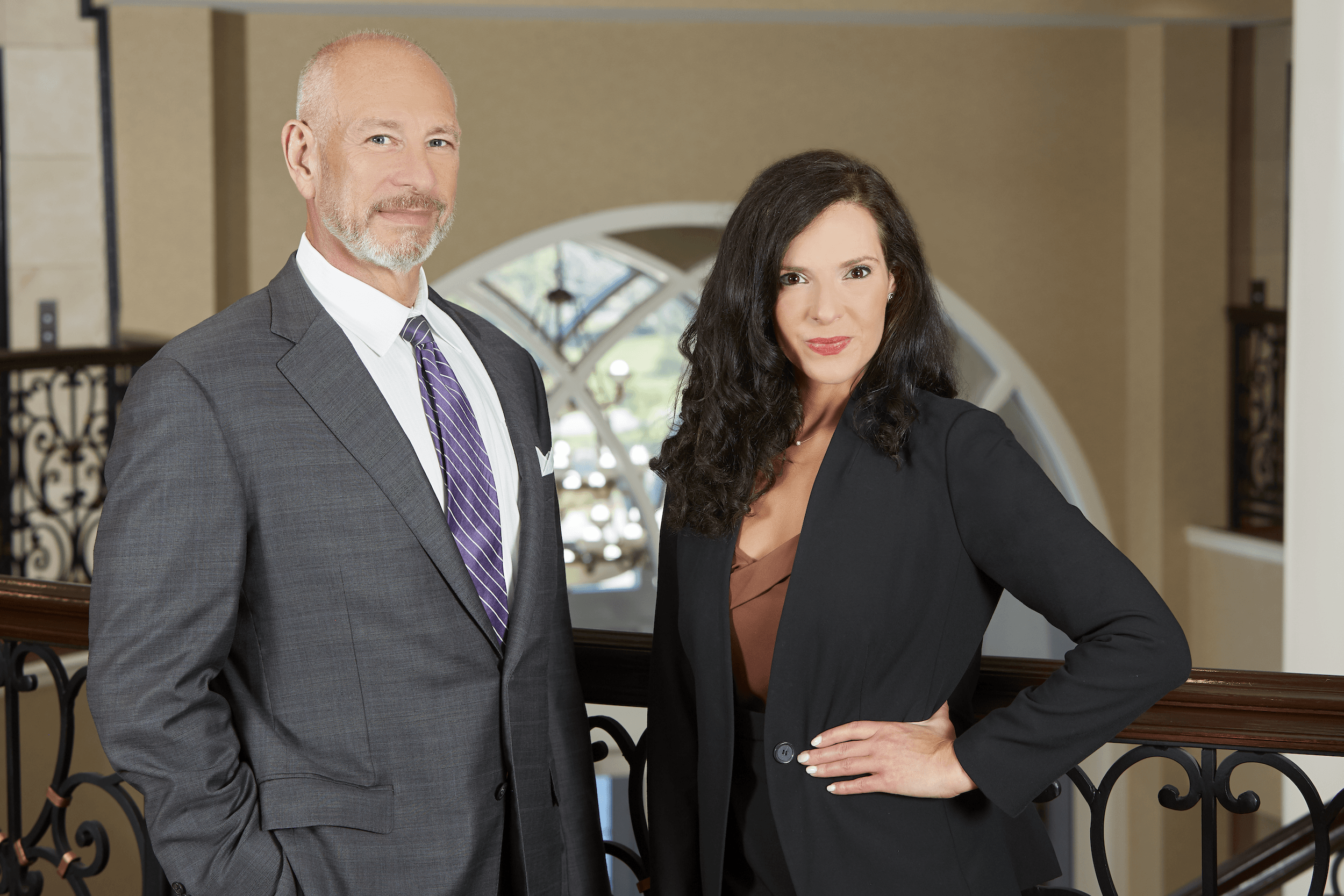 Andrew Mishlove and Lauren Stuckert