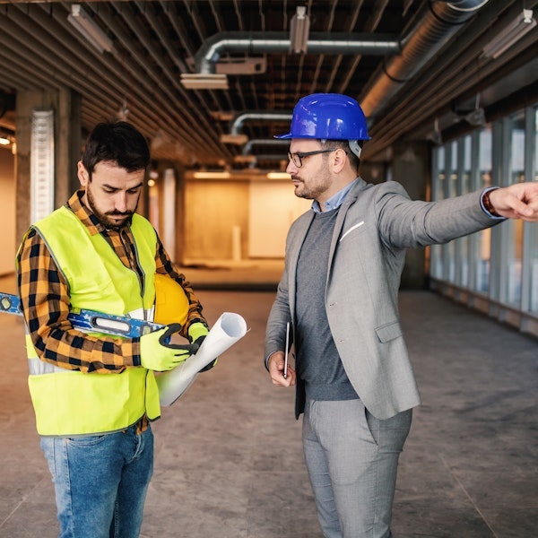 Construction worker getting fired