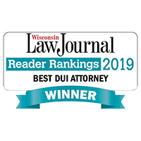 Wisconsin Law Journey Reader Rankings 2019 Best DUI Attorney Winner