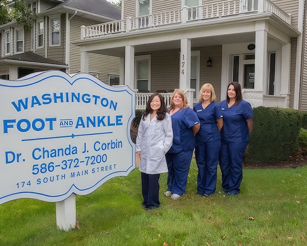 Chanda J. Corbin, DPM, FACFAS, and team