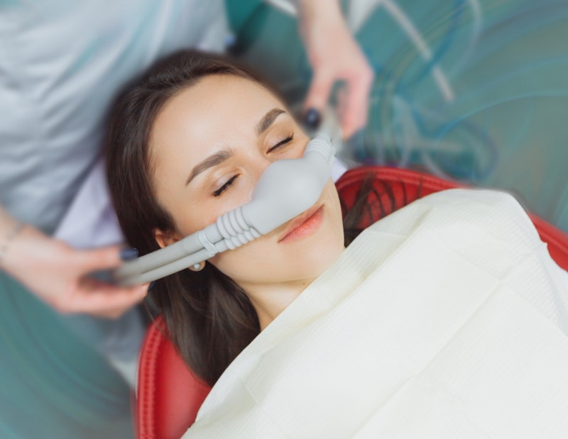 patient undergoing sedation
