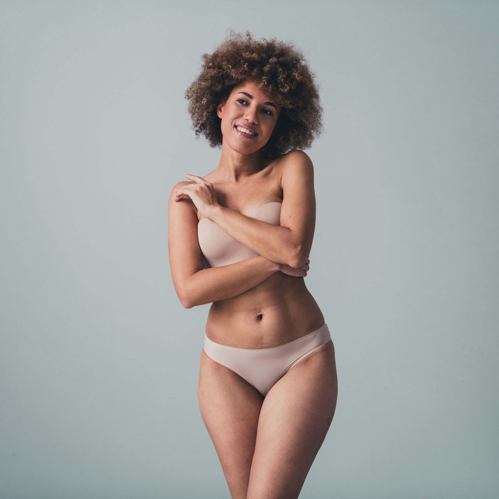 woman with lean contours